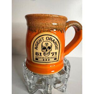 USA-Made Stoneware Mug – “Agent Orange | Sprayed & Betrayed 61–71”‎